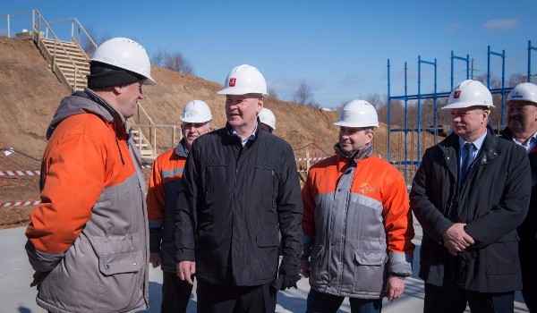 Собянин: Строительство станции «Мичуринский проспект» идет высокими темпами