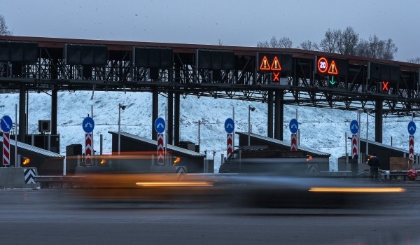 Открыто движение по Ленинградскому шоссе над тоннелем в районе строительства развязки на 41 км