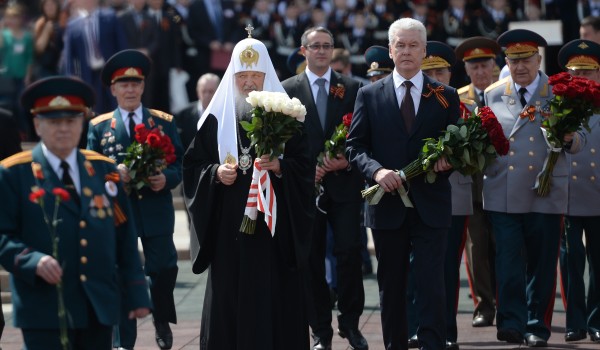 На Поклонной горе состоялся II Московский парад кадетского движения