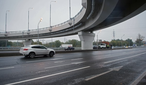 Движение по развязке на 41 км Ленинградского шоссе могут открыть к 1 сентября