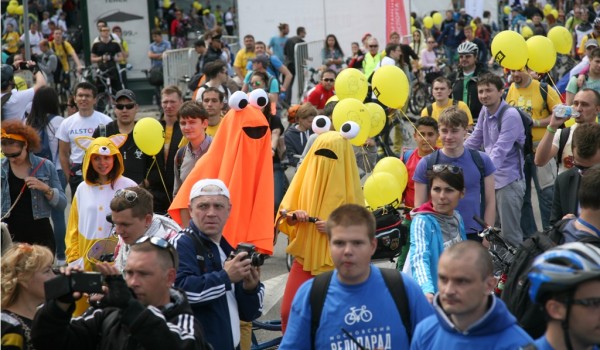 Грандиозный велопарад состоится в Москве 29 мая