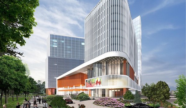 Строительство многофункционального комплекса «Китайский деловой центр «Парк Хуамин» возобновлено