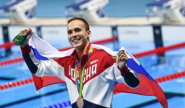 Московский пловец Антон Чупков выиграл бронзовую медаль на Олимпийских играх в Рио-де-Жанейро