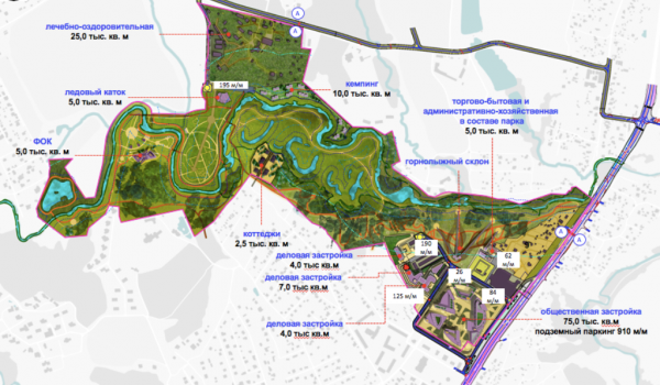«Красная Пахра» станет крупнейшим спортивным парком «Новой» Москвы