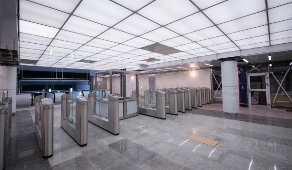 На станции метро «Боровское шоссе» началось строительство северо-восточного вестибюля