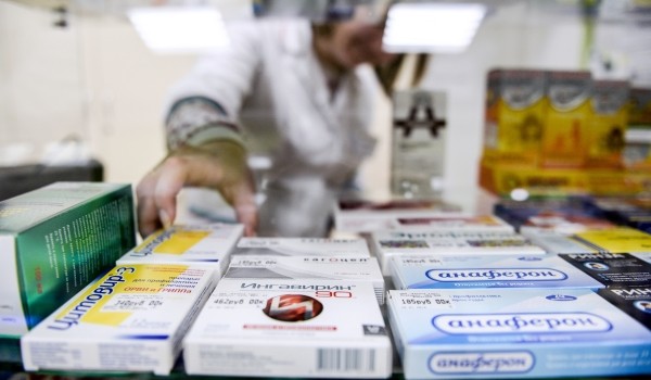 Аптеки Москвы полностью обеспечены противовирусными препаратами на три недели вперед