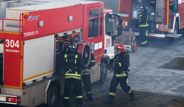 Пожарно-спасательный гарнизон Москвы включает в себя 142 пожарно-спасательных подразделения
