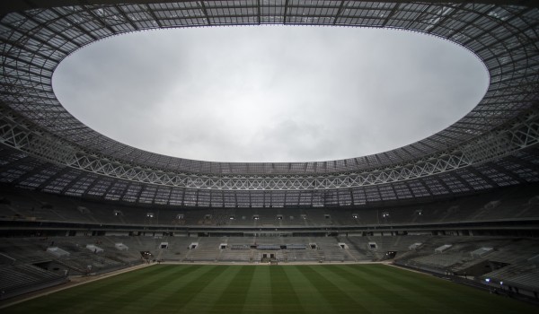 Строительные работы в «Лужниках» фактически завершены	