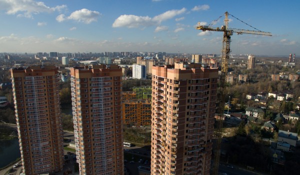 50 млн кв. метров недвижимости построено в Москве за 6 лет 