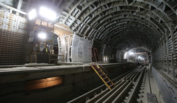В Москве построят более 20 км двупутных тоннелей метро за три года