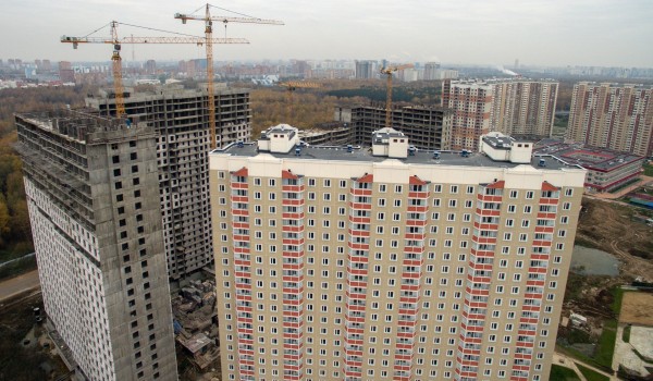 В Москве более 480 объектов строится по договорам долевого участия