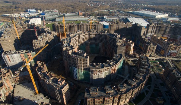 Первые корпуса жилого комплекса в Марьино достроят к началу 2018 года