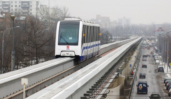 Московский монорельс будет работать в экскурсионном режиме