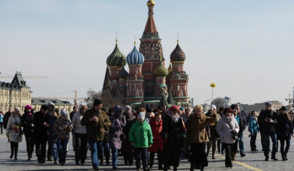 Турпоток в Москву за последние шесть лет вырос на 40%