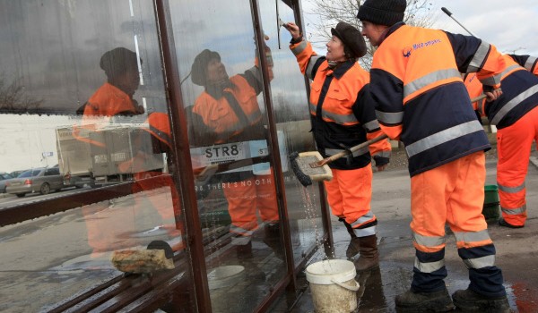 В 2017 году специалисты Мосгортранса провели более 8,5 тысяч ремонтных работ на остановках