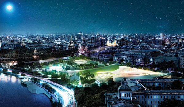 В ближайшее время на территории парка «Зарядье» высадят порядка 500 деревьев