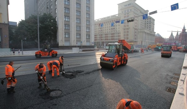 В 2017 году в столице планируется провести ремонт 18 млн кв. метров дорог