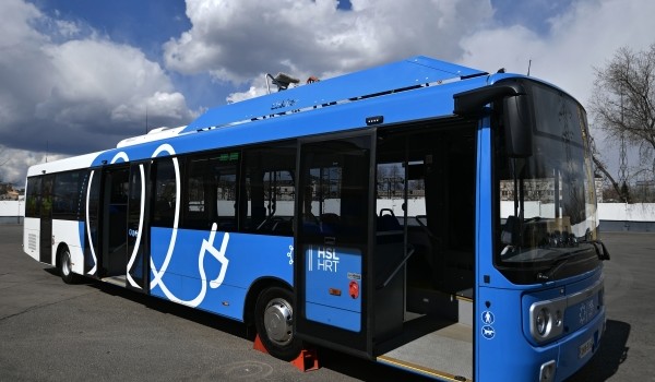 Финский электробус будут тестировать до конца мая в Москве