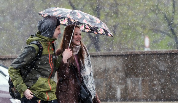 За прошедшие сутки в столице выпало более 20% месячной нормы осадков