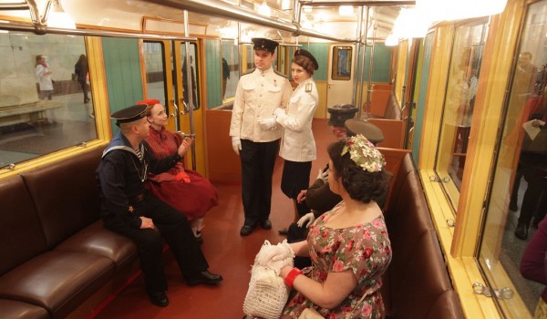 14 мая состоится историческая реконструкция открытия Московского метро