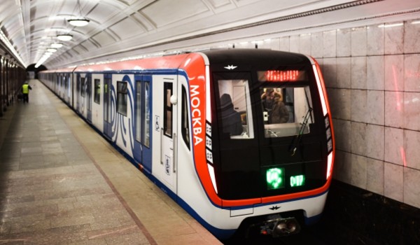 В мае на Таганско-Краснопресненскую линию метро выйдут еще два поезда нового поколения «Москва».