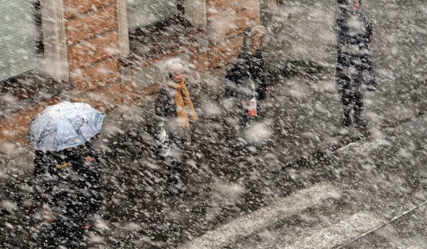 Снег может выпасть в столице в предстоящие праздничные дни