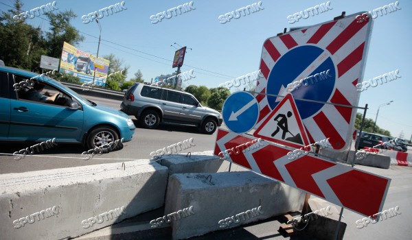 9 мая на участке улицы Волхонка вводится ограничение движения автотранспорта