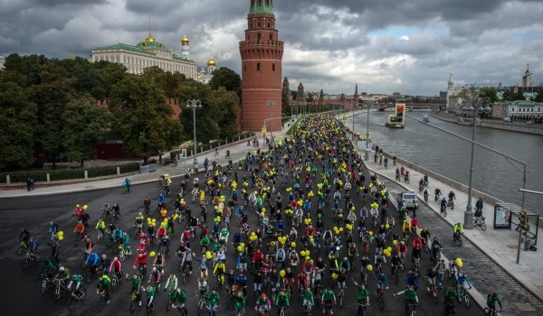 Движение транспорта перекроют на Садовом кольце 28 мая из-за проведения Московского велопарада