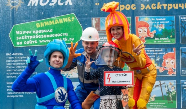 В парке «Сокольники» пройдет акции «Доброе электричество – детям»
