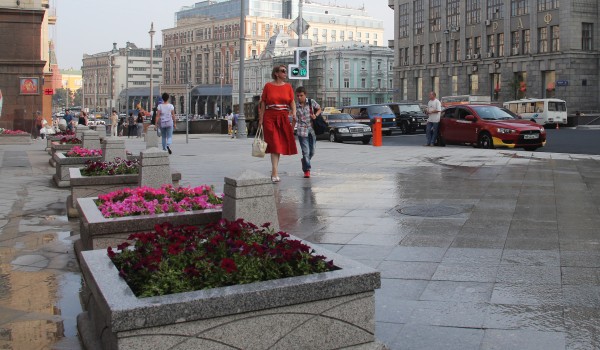 Работы по программе «Моя улица» стартуют вечером 26 мая на ул. Тверская и ул. 1-я Тверская-Ямская
