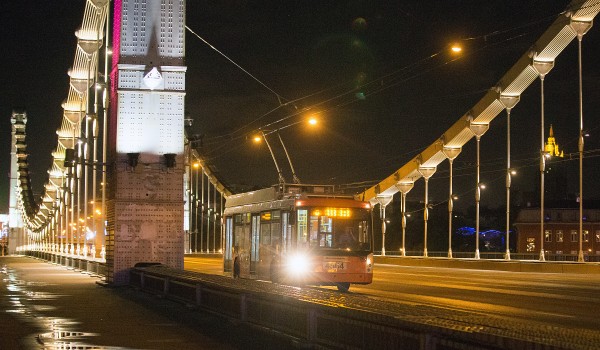 В столице снова стали ходить ночные трамваи по маршруту №3