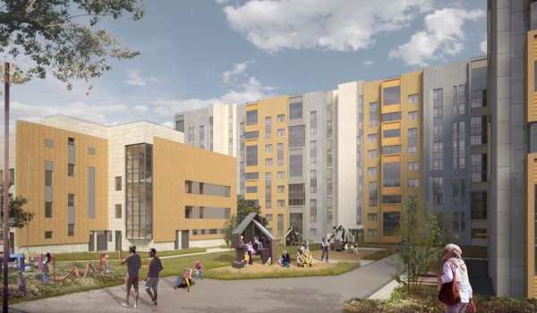 Утвержден проект жилого дома рядом с развязкой Можайского шоссе с МКАД