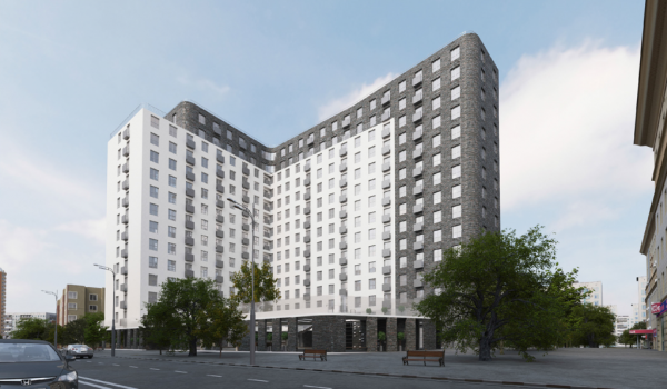 В районе Южнопортовый появится жилой дом с эксплуатируемой кровлей