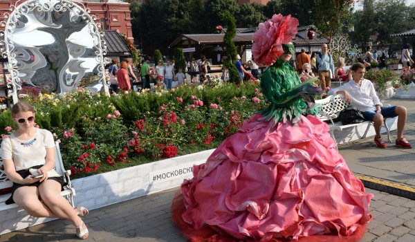 В Москве стартовал фестиваль «Московское лето. Цветочный джем»