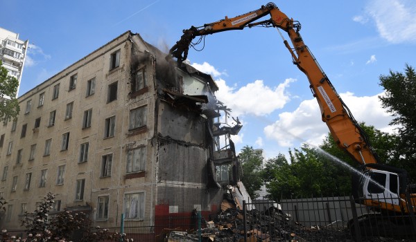 На востоке Москвы завершили программу по сносу ветхих пятиэтажек