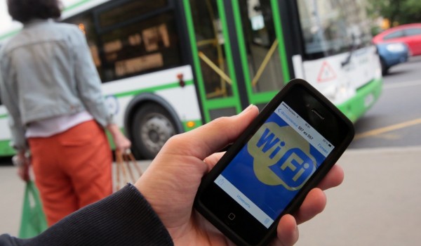 Бесплатный Wi-Fi появится в автобусах частных перевозчиков Москвы