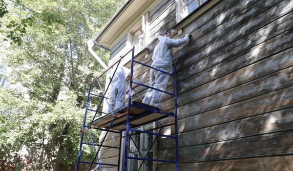 Сотрудники Москомархитектуры в качестве волонтеров приняли участие в реставрации Дома Палибина