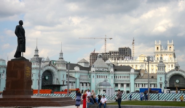 В столице завершается благоустройство площади Тверской Заставы