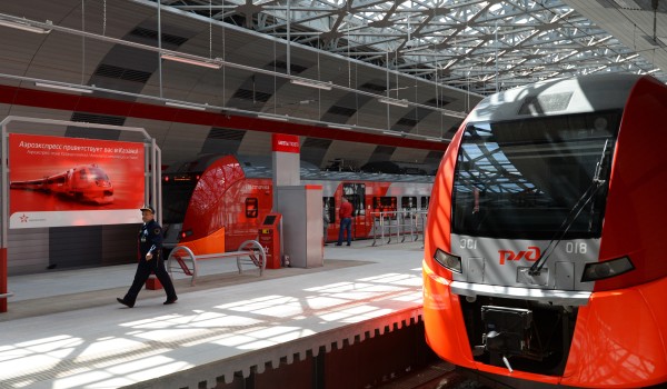 Пассажиропоток аэроэкспрессов вырос на 2% в июне-августе 