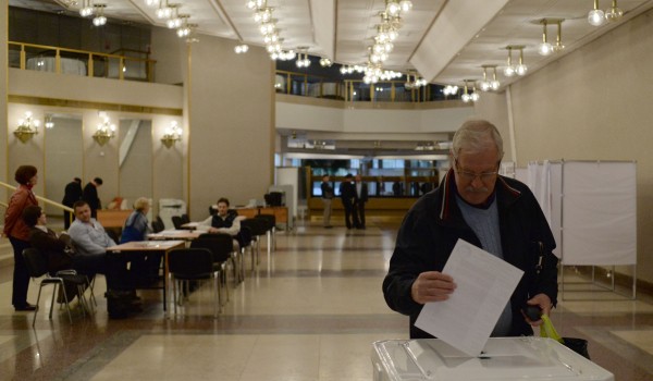 О московских выборах дополнительно оповестят через смс