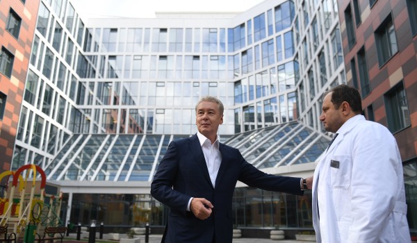 Собянин: Завершено строительство нового корпуса Морозовской больницы