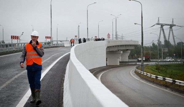 Завершено строительство развязки Северо-Восточной хорды с шоссе Энтузиастов и проспектом Буденного