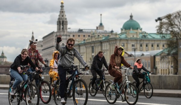Осенний велопарад пройдет в Москве 17 сентября