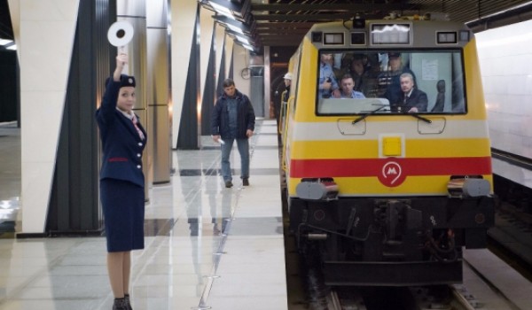Собянин: Завершено строительство первого участка Третьего пересадочного контура метро