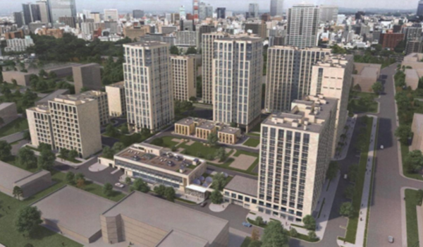 В центре Москвы построен жилой комплекс с детским садом