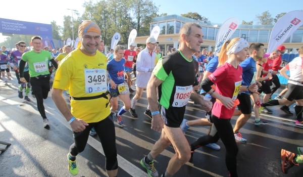 В пятом Московском марафоне приняли участие более 30 тысяч человек