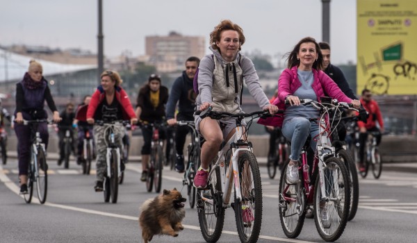 В осеннем велопараде в столице приняли участие порядка 20 тысяч человек