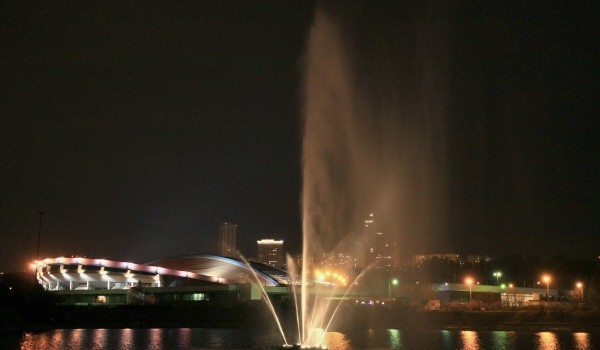 Демонтаж всех плавающих фонтанов начался в столице