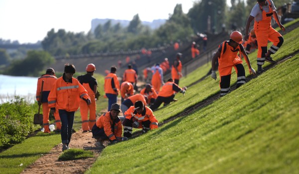 На северо-востоке столицы завершилось благоустройство парка «Сад будущего»