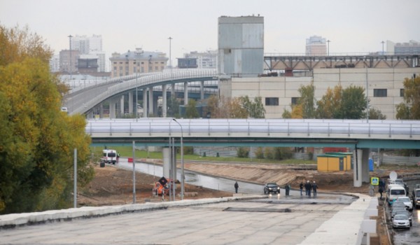 Участок Северо-Западной хорды до Мосфильмовской улицы откроют к началу 2018 года